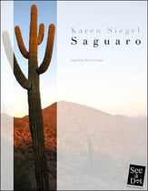 Saguaro Eight-Part choral sheet music cover